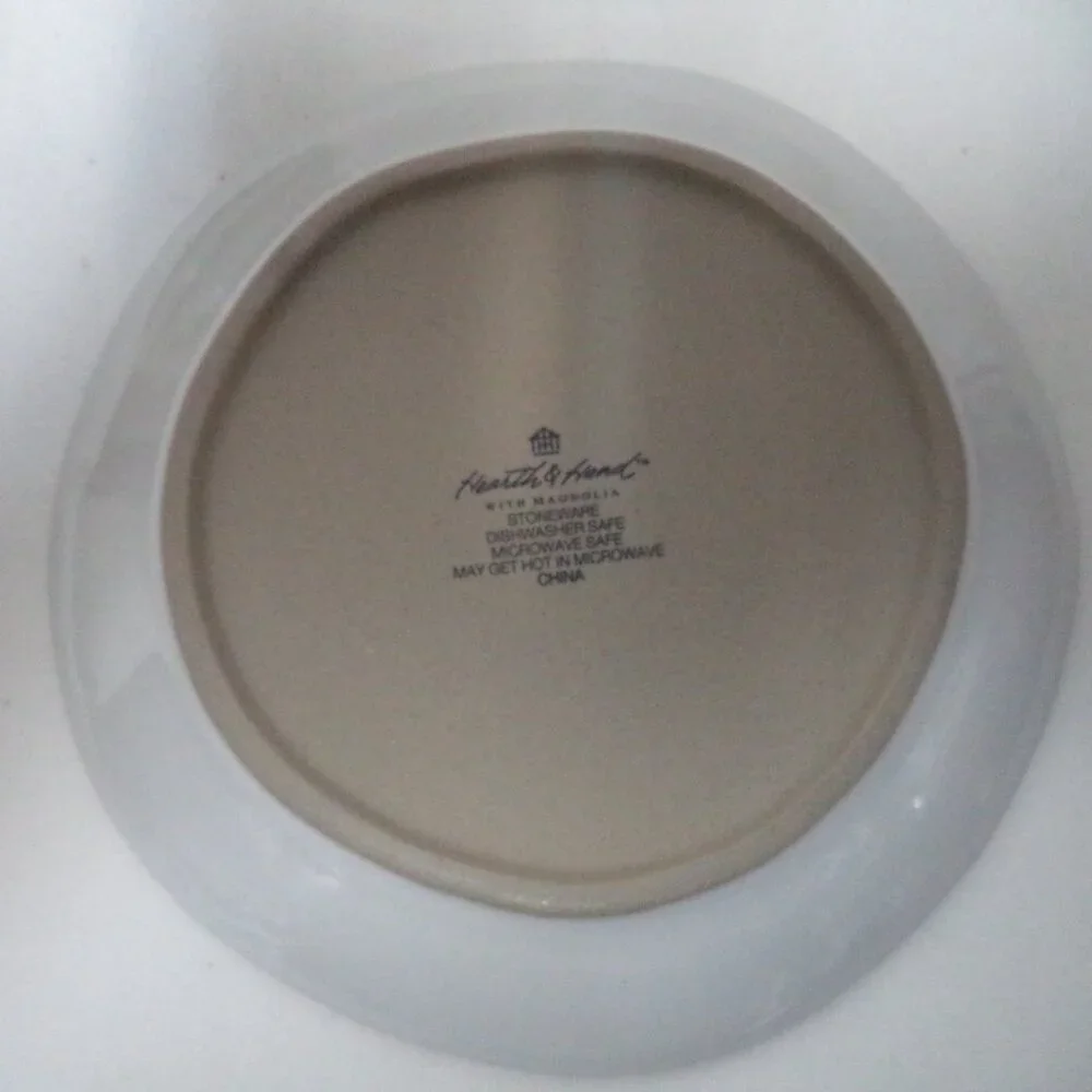 Hearth & Hand Christmas Holiday plate set 4 appetizer starter dessert side NEW